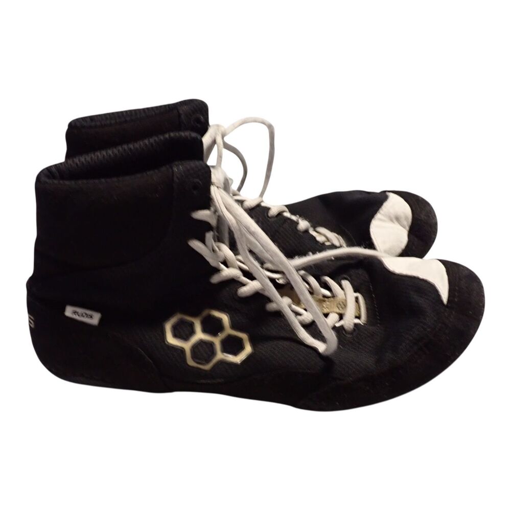 Rudis Colt 2.0 Wrestling Shoes Black Gold Men's 10 Women's 11.5 CLT-0018-BG-10